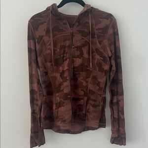 lululemon athletica Camouflage Jacket - Brown